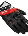 Gants spidi flash-r evo rouge de dos