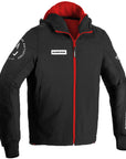 Veste spidi hoodie armor evo de face