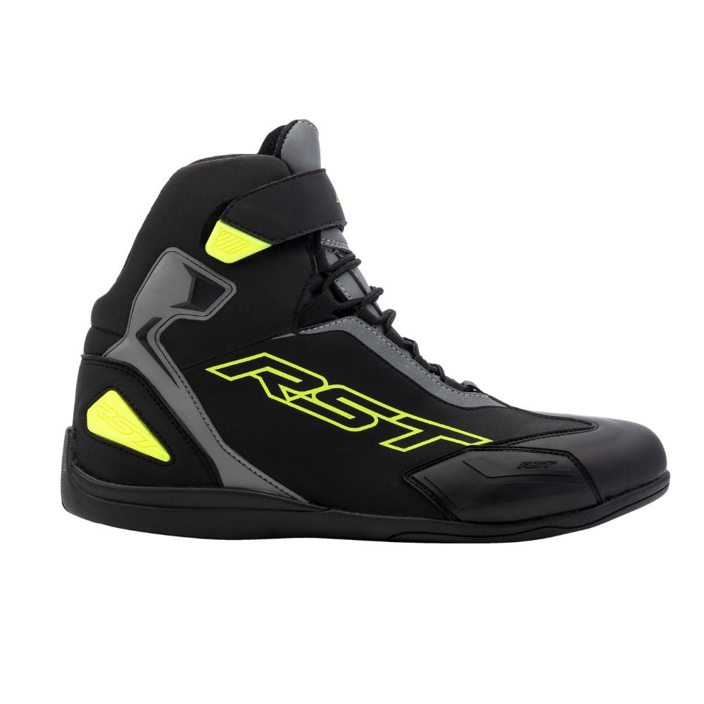 Baskets Moto Femme RST Hi-Top – Confort Et Style Noir Pour Pilotes Passionnées