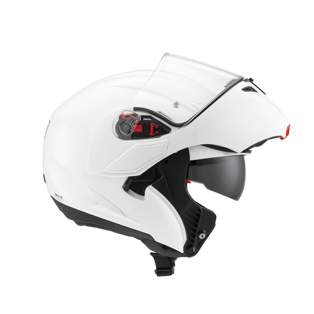 Casque moto - AGV COMPACT ST MONO BLANC – La Boutique Moto